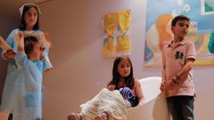 Ni�os prematuros protagonizaron una sesi�n de teatro en la Fundaci�n Mar�a Jos� Jove para conmemorar el D�a del Prematuro 