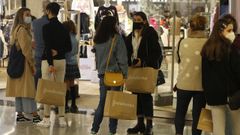 Colas para conseguir las primeras compras del Black Friday