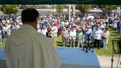 Gran ambiente en Mera en el d�a de Santa Ana