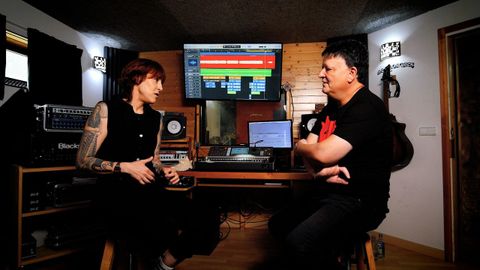 S�s y Xurxo Souto, en el documental �Brav� XXX�