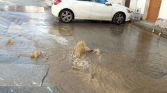 Una aver�a en las canalizaciones subterr�neas�provoca un vertido en Vilaxo�n