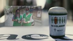 Voluntarias de la Asociaci�n contra el c�ncer