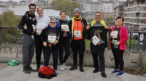 Miles de corredores participaron en la San Marti�o.