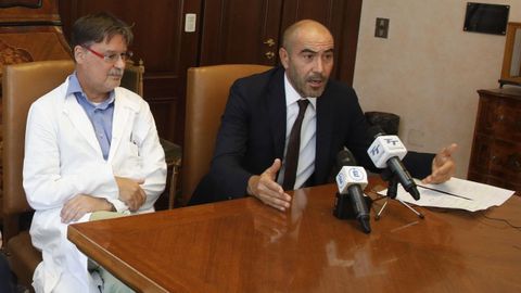 Dos m�dicos ofrecen una rueda de prensa tras la muerte de Sof�a Zago