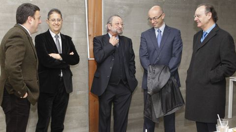 Valent�n Gonz�lez, Xos� Ameixeiras, Jos� Mar�a Bello, Jos� Mui�o y Xos� Luis Vilea