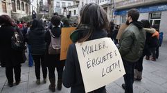 Manifestaci�n en Monforte