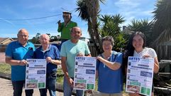 Arturo Vidal, Manuel Reiriz, Fernando Abraldes, Rosa Orell�n y Na�ma El Gargari
