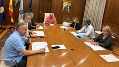Reunin de la Junta Rectora de la UNED Ourense para la aprobacin de las Cuentas Anuales.
