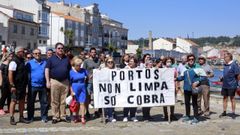 Movilización para pedir mejoras en el paseo de O Cantiño