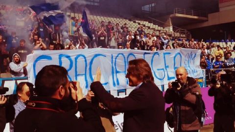 SERGIO EGEA, EL D�A DE SU DESPEDIDA