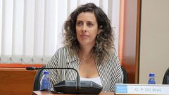 La portavoz nacionalista, Alexandra Fernndez, en una imagen de archivo.