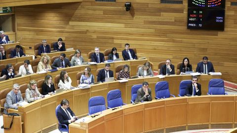 Imagen de archivo del Parlamento gallego.