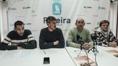 Abraham Ben�tez, Xabier Vidal, Fernando Abraldes y Julia Rey presentaron la cita.