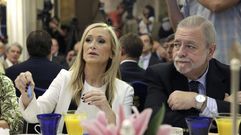 El secretario de Estado de Administraciones P�blicas, Antonio Beteta, junto a la presidenta de la Comunidad de Madrid, Cristina Cifuentes 