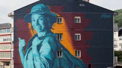 Las fotos de las principales paradas de la ruta de arte urbano de Quiroga