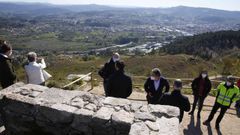 Vista del ENIL desde e punto ms elevado del parque forestal de A Tomba, cuando se abri este en el ao 2021