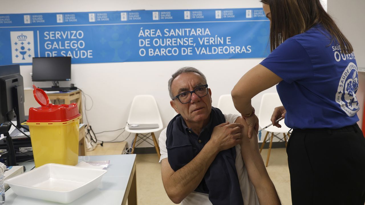 Campaña de vacunación masiva contra la gripe y el covid-19: «É importantísimo protexernos a nós e aos demais»