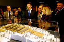 En diciembre del 2010 se present� la maqueta del proyecto para el futuro hospital.