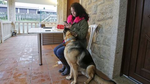 La mujer del patr�n sigue desde Barro las noticias sobre la b�squeda de Jos� Vicente Pazos
