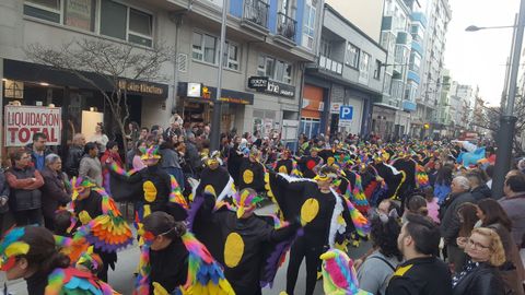 Desfile de Entroido por Sarria