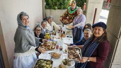 El cocido es el plato estrella en la Festa da Cachucha de O Carballi�o.