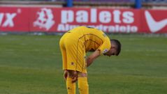 Bellvis Extremadura Alcorcon.Bellv�s, durante el Extremadura - Alcorc�n
