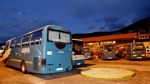 Autobuses de Arriva en Viveiro