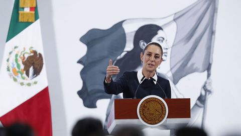  La presidenta de M�xico, Claudia Sheinbaum