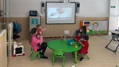 Este martes abri� sus puertas el punto de atenci�n a la infancia que funciona en Trabada