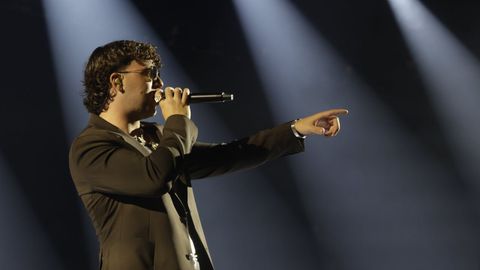 Quevedo en su primer concierto en el Coliseum de A Corua