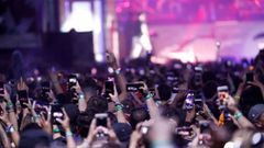 P�blico en Coachella en el 2018