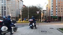 Choque patinete-coche en A Coru�a