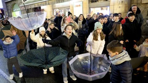Cabalgata en Santiago