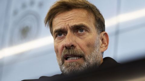 J�rgen Klopp, durante su presentaci�n oficial como nuevo seleccionador de Alemania.