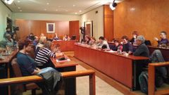 Momento en que se empieza a votar la cuesti�n de confianza a Mariv� Monteser�n