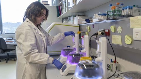 El grupo de Neurobiología Celular y Molecular de la Enfermedad de Parkinson en el laboratorio.