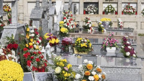 Imagen de archivo de un cementerio