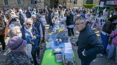 La celebraci&oacute;n del mercadillo solidario de Noia fue todo un &eacute;xito