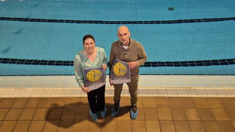 Dolores Garc&iacute;a Caram&eacute;s y Juan Carlos Bri&oacute;n presentaron el torneo.
