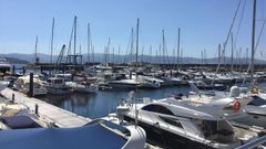 Puerto de Sanxenxo. Foto de archivo