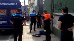 Atienden a un hombre en Culleredo