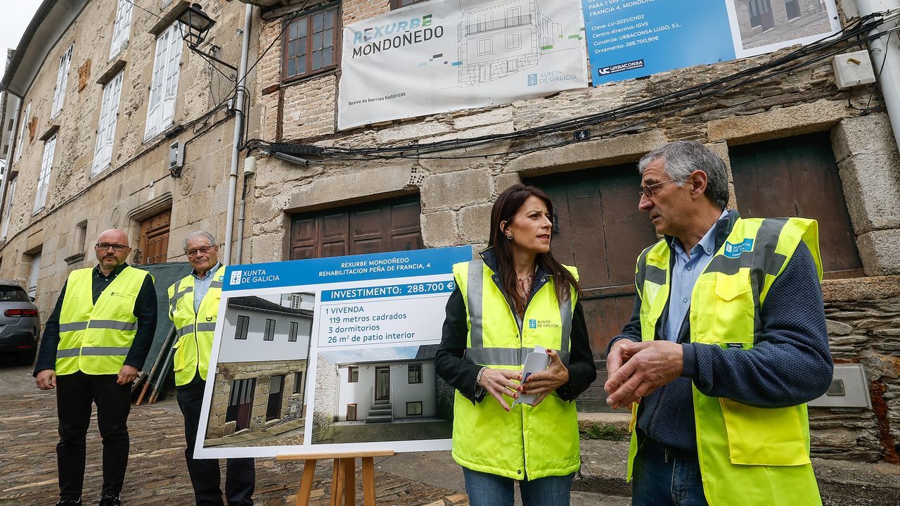 La Xunta reforma un inmueble en el centro de Mondoñedo para alquilarlo a menores de 36 años