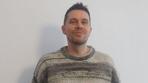 El periodista de La Voz Xurxo Fernndez.