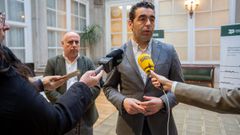 Luis L�pez, presidente da Deputaci�n de Pontevedra