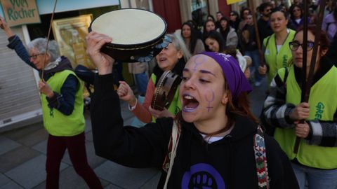 Manifestaci�n del 8M en Vilagarc�a