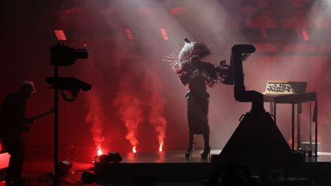 Actuaci�n de Lady Gaga