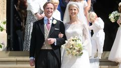 Thomas Kingston y�Lady Gabriella Windsor, en su boda en 2019