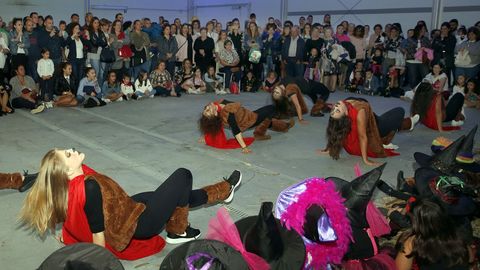 exposici�n de calabazas y baile de la asociacion Alfaia, FIESTA DE HALLOWEN 