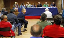 Un total de 39 socios acudieron a las votaciones en el Multiusos Fontes do Sar. 