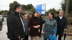 Visita de la conselleira a Sandis.